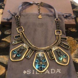 Blue Streak Necklace